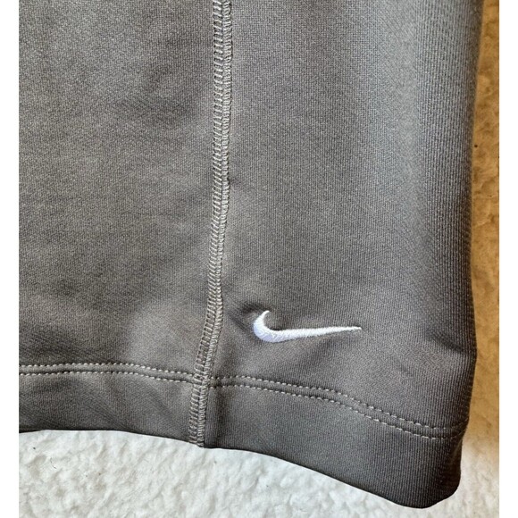 Nike Pants Women Large 12-14‎ Gray Legging Cropped Stretch Pull On Fit Dry - Picture 5 of 10